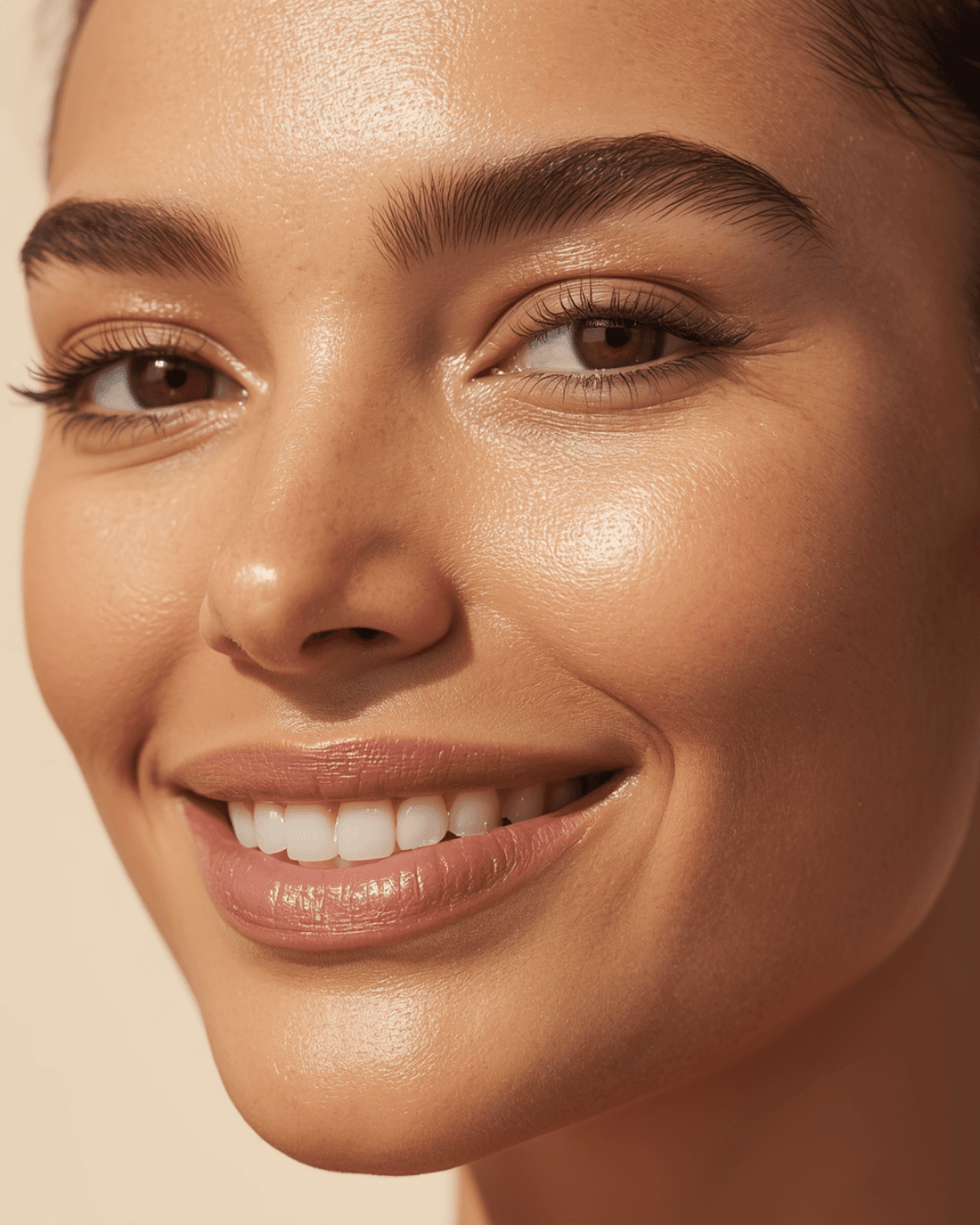 Glowing skin results